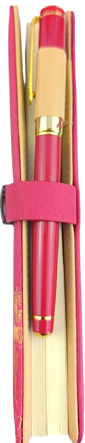 Imaginea produsului 'Set Stilou Brilliant Rosu + Agenda + 8 cartușe'