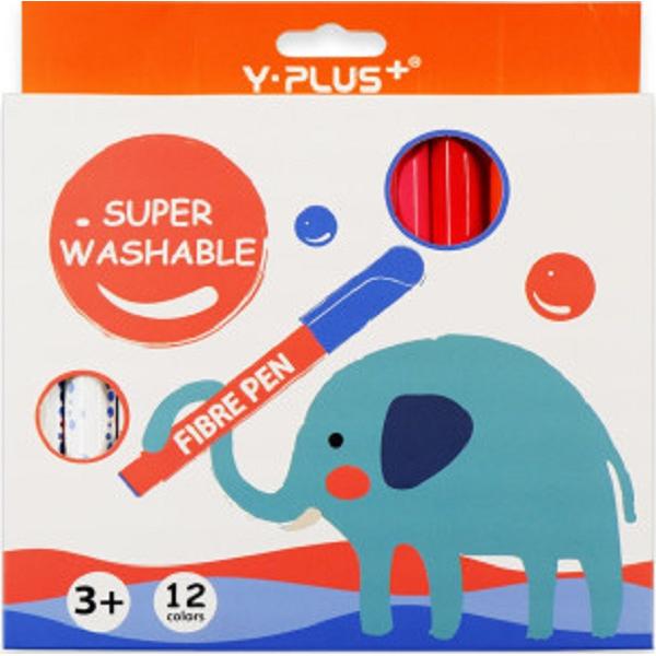 Set 12 carioci Jumbo Super Washable Elephant