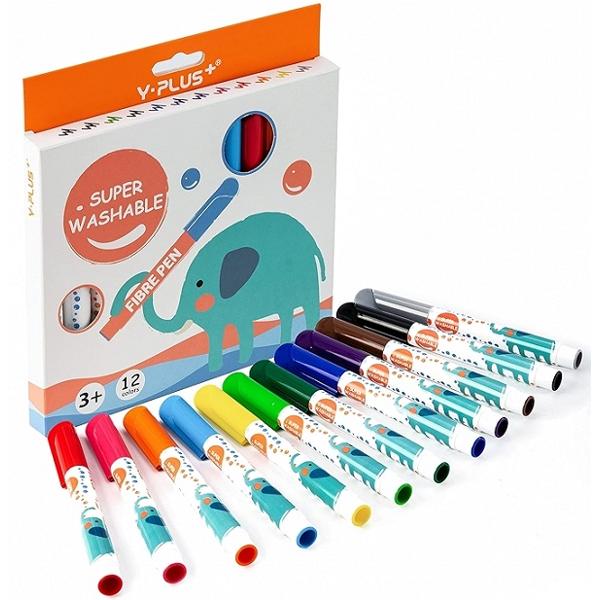 Set 12 carioci Jumbo Super Washable Elephant