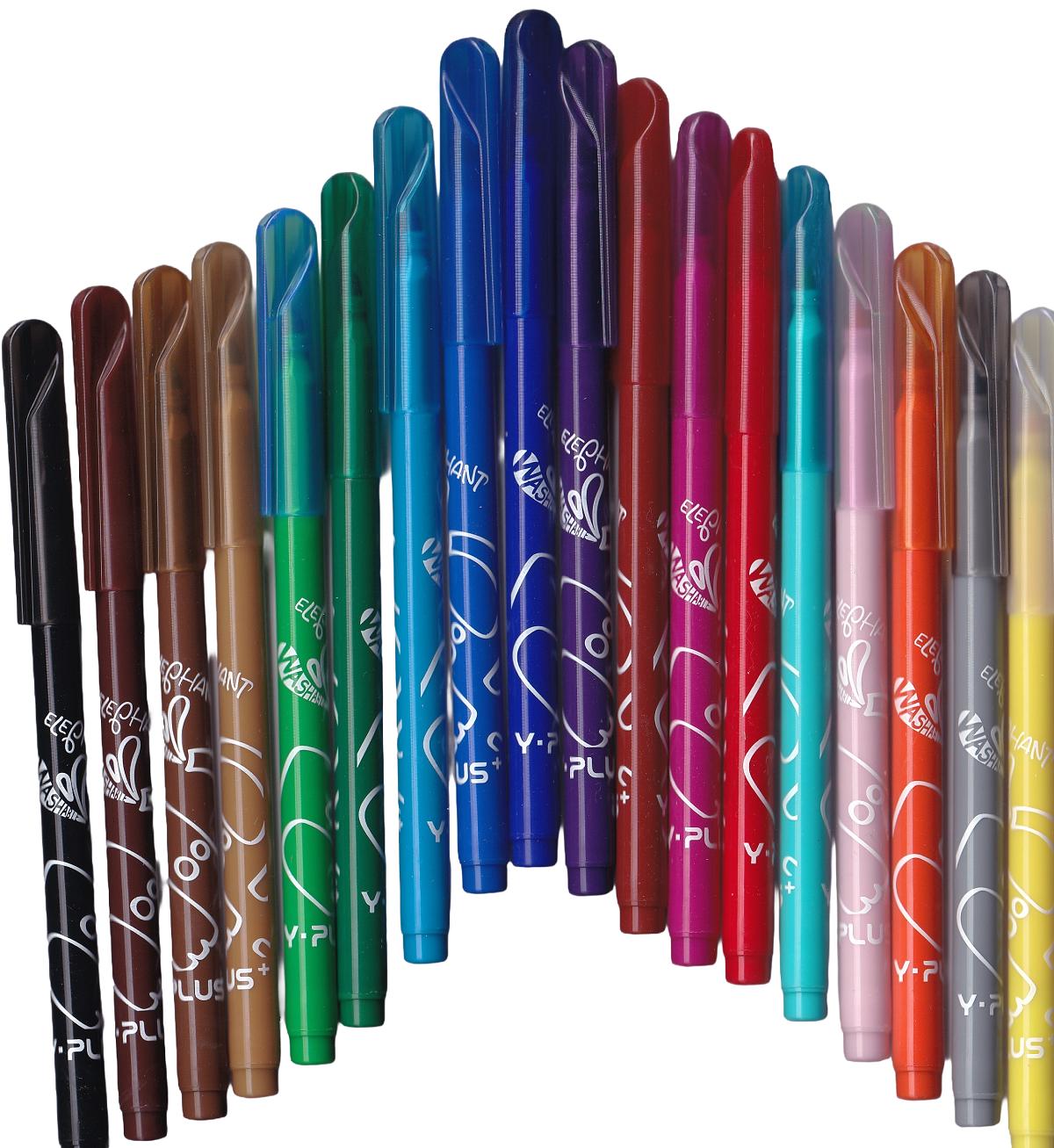 Imaginea produsului 'Set 18 carioci Super Washable Elephant'