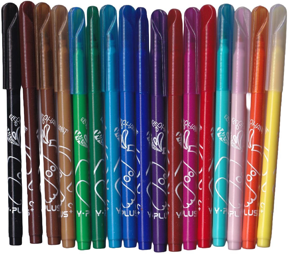 Imaginea produsului 'Set 18 carioci Super Washable Elephant'