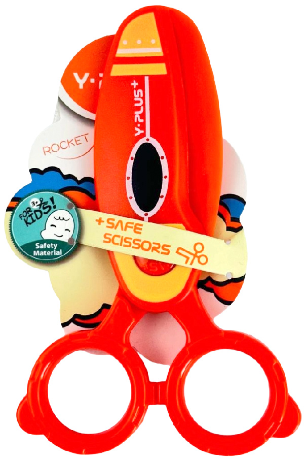 Imaginea produsului 'Foarfecă portocalie Rocket cu vârf rotunjit'