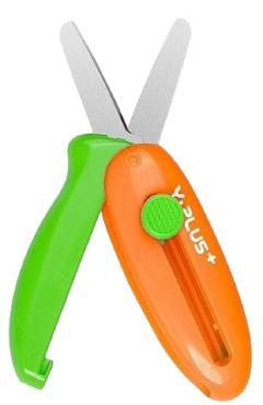 Imaginea produsului 'Foarfecă retractabilă. Portocaliu-verde'