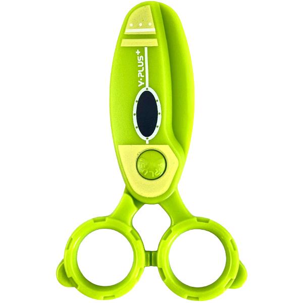 Foarfeca verde Rocket cu varf rotunjit