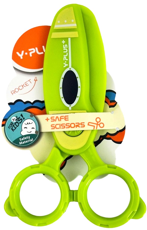 Imaginea produsului 'Foarfecă verde Rocket cu vârf rotunjit'