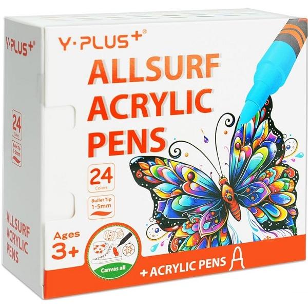 Set 24 markere acrilice. Allsurf