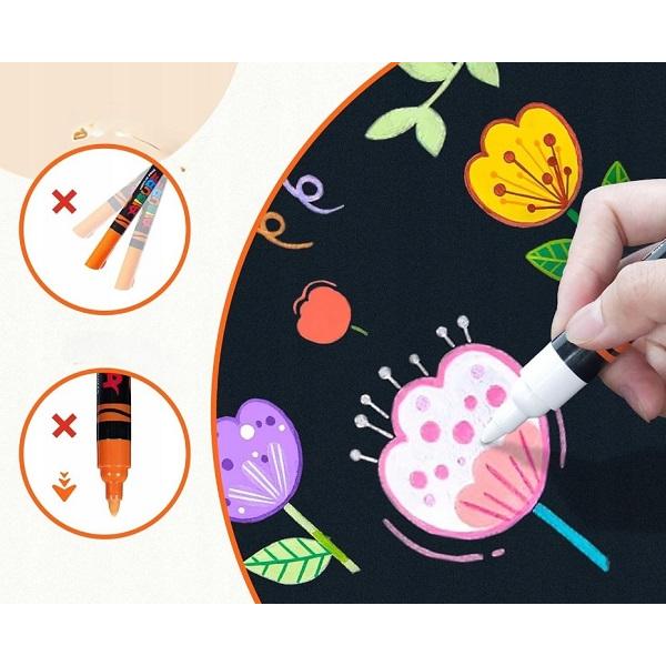 Set 24 markere acrilice. Allsurf