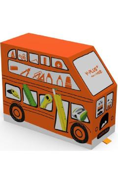 Imaginea produsului 'Organizator birou Happy Bus cu 27 articole'