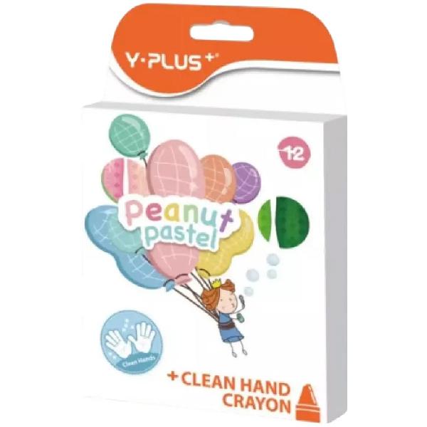 Set 12 creioane cerate. Pastel Peanut