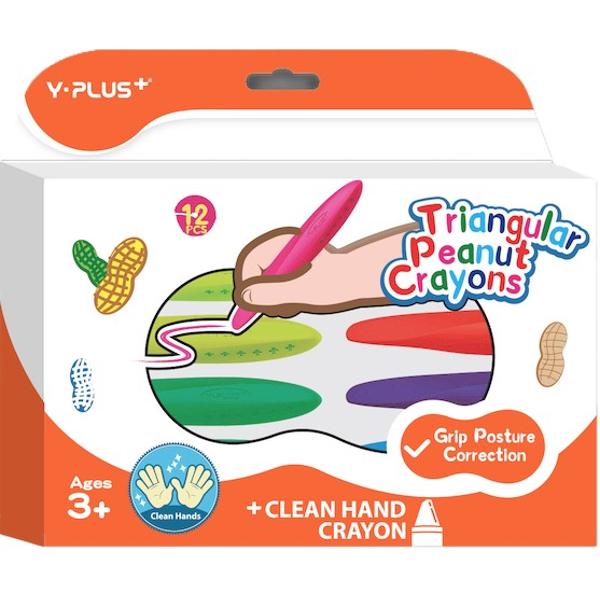 Set 12 creioane cerate triunghiulare