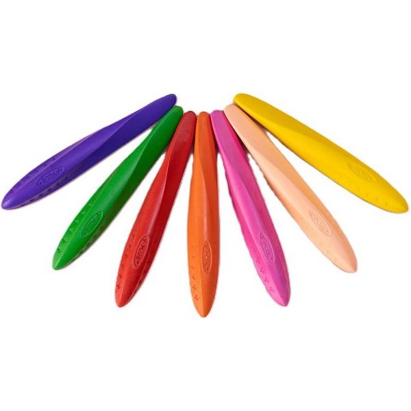 Set 12 creioane cerate triunghiulare