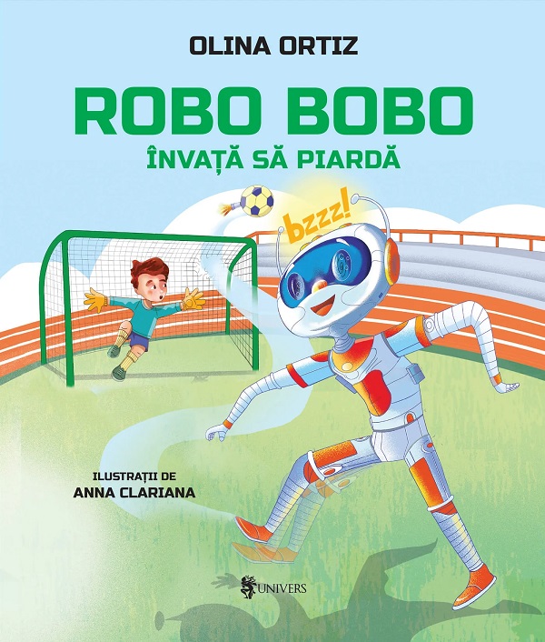 Coperta cărții 'Robo Bobo învață să piardă - Olina Ortiz'
