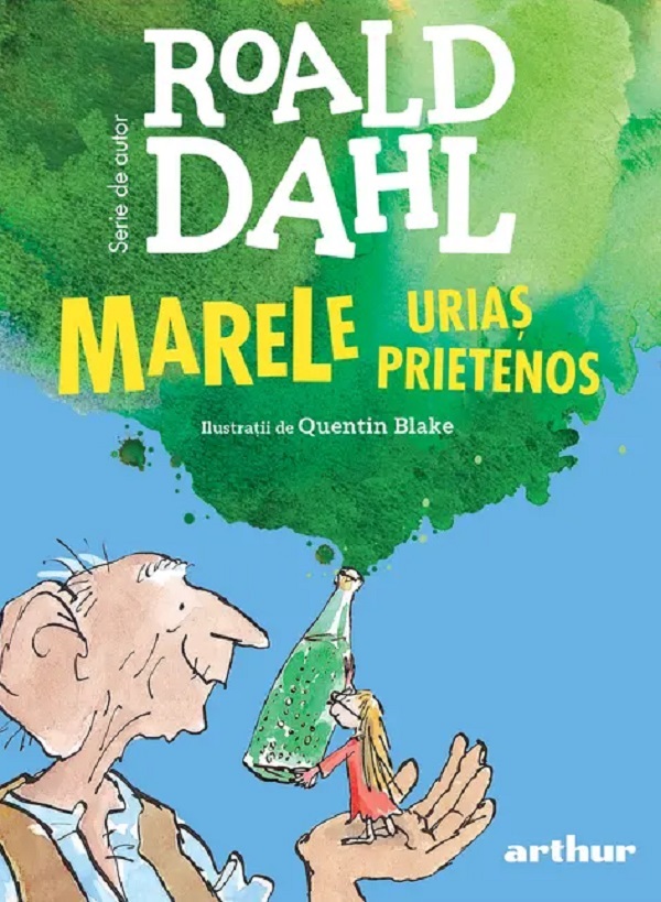Coperta cărții 'Marele Uriaș Prietenos - Roald Dahl'