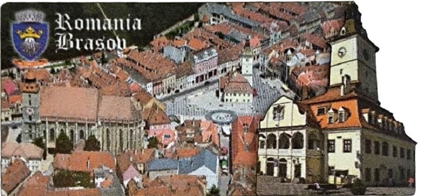 Imaginea produsului 'Magnet: Casa Sfatului și Piața Sfatului Brașov'