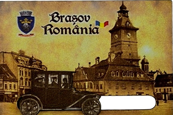 Imaginea produsului 'Magnet: Brașov sepia'