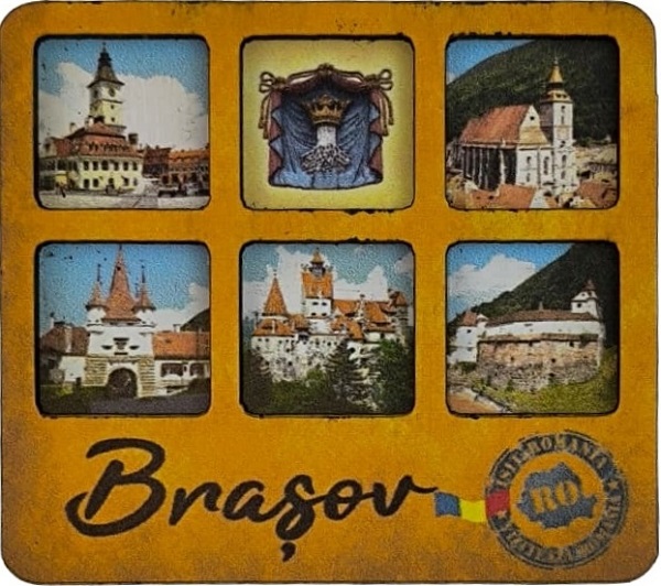 Imaginea produsului 'Magnet: Brașov în ramă'