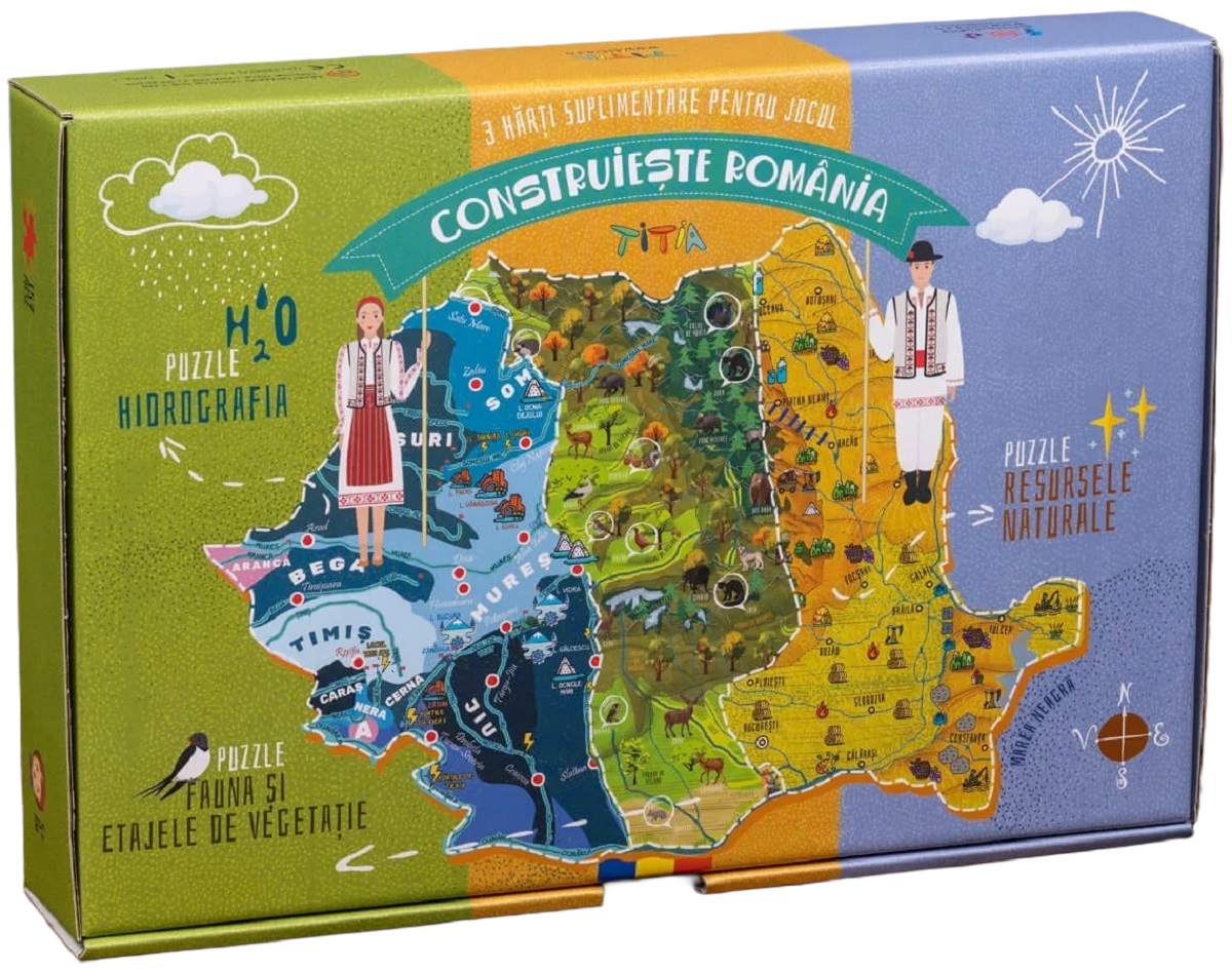 Imaginea produsului 'Construiește România. Extensie: Apele, resursele, vegetația și fauna'