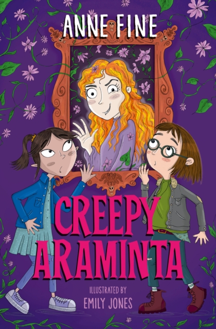 Coperta cărții 'Creepy Araminta - Anne Fine'