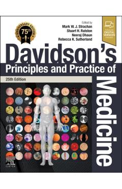 Coperta cărții 'Davidson's Principles and Practice of Medicine -'