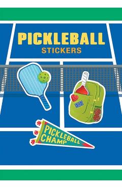 Coperta cărții 'Pickleball Stickers - Amber Maine'