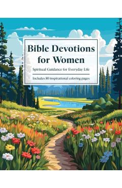Coperta cărții 'Bible Devotions & Coloring for Women -'