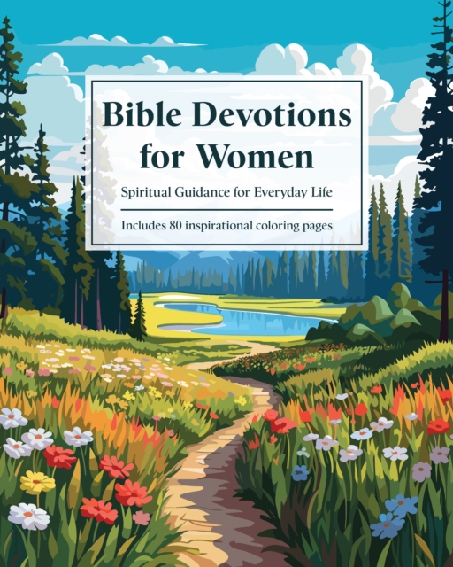 Coperta cărții 'Bible Devotions & Coloring for Women -'