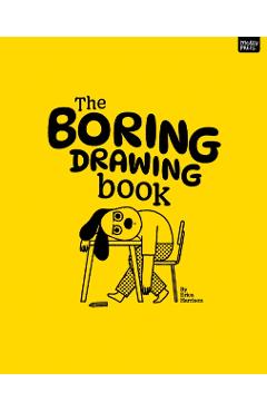 Coperta cărții 'Boring Drawing Book - Erica Harrison'