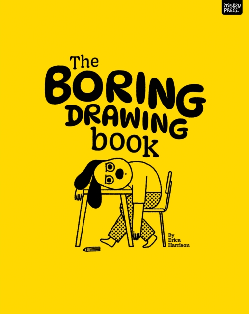 Coperta cărții 'Boring Drawing Book - Erica Harrison'