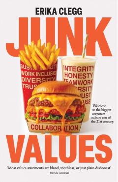 Coperta cărții 'Junk Values - Erika Clegg'