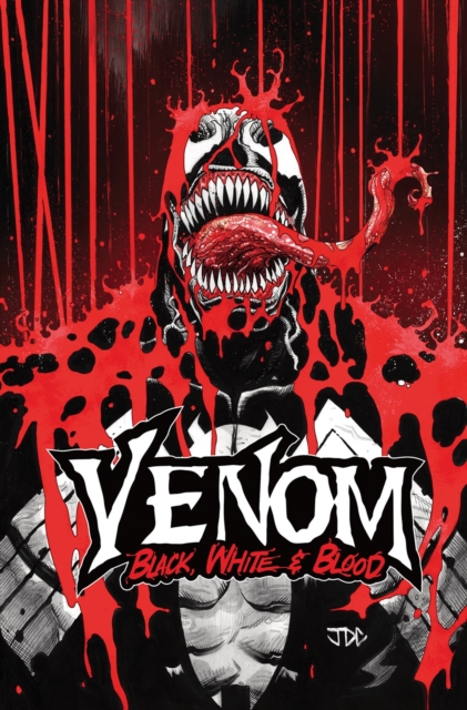 Coperta cărții 'Venom: Black, White & Blood Treasury Edition - David|dematteis Michelinie'
