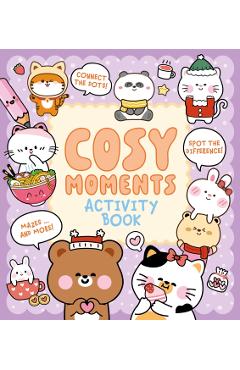 Coperta cărții 'Cosy Moments Activity Book - Em Bruce'