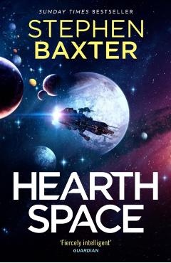Coperta cărții 'Hearthspace - Stephen Baxter'