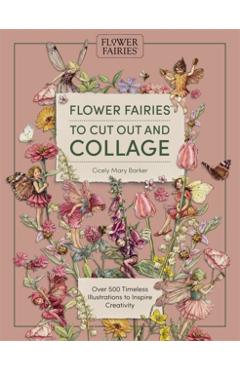 Coperta cărții 'Flower Fairies to Cut out and Collage - David & Charles Publishing'