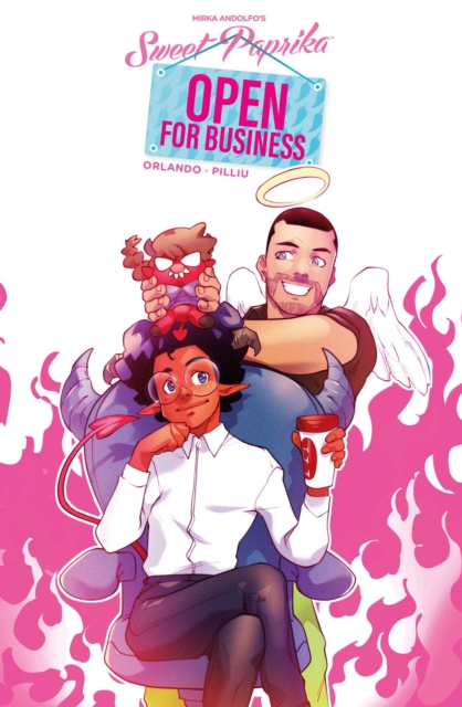 Coperta cărții 'Mirka Andolfo's Sweet Paprika: Open For Business - Steve Orlando'