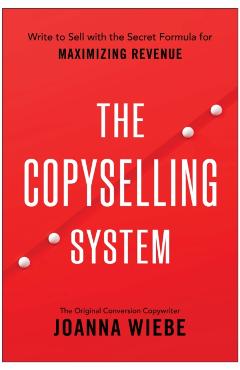 Coperta cărții 'Copyselling System - Joanna Wiebe'