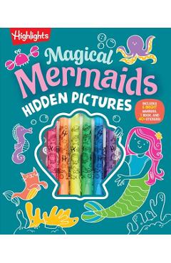 Coperta cărții 'Magical Mermaids Hidden Pictures -'