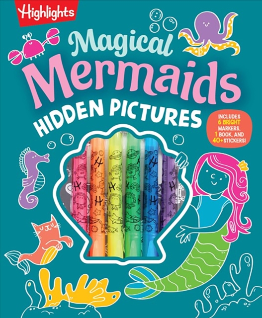 Coperta cărții 'Magical Mermaids Hidden Pictures -'