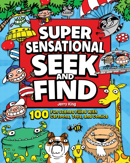 Coperta cărții 'Super Sensational Seek and Find - Jerry King'