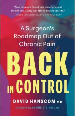 Coperta cărții 'Back In Control 3E - David Hanscom Md'