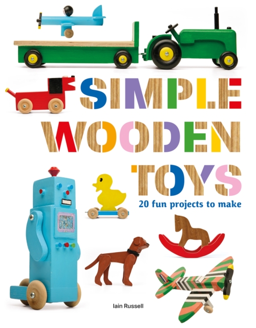 Coperta cărții 'Simple Wooden Toys - Iain Russell'
