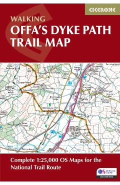 Offa's Dyke Path Trail Map -