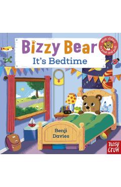 Coperta cărții 'Bizzy Bear: It's Bedtime (33) -'
