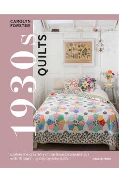 Coperta cărții '1930s Quilts - Carolyn Forster'