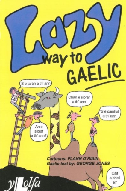 Coperta cărții 'Lazy Way to Gaelic - Flann O'riain'