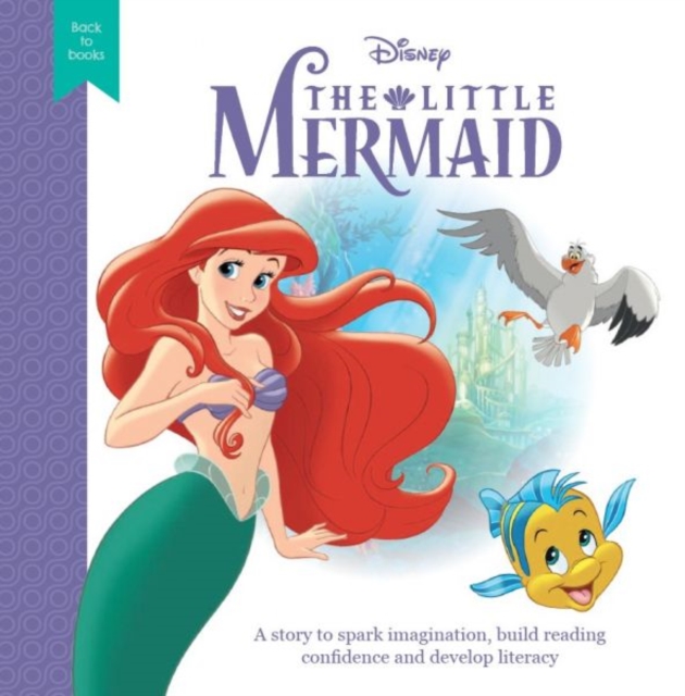 Coperta cărții 'Disney Back to Books: The Little Mermaid -'
