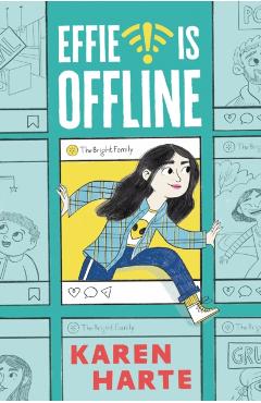 Coperta cărții 'Effie is Offline - Karen Harte'