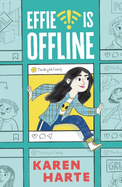 Coperta cărții 'Effie is Offline - Karen Harte'