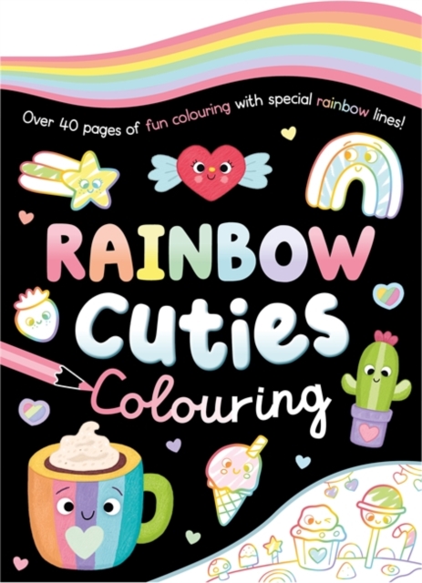 Coperta cărții 'Rainbow Cuties Colouring -'