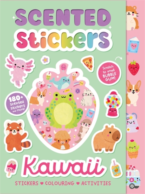 Coperta cărții 'Scented Stickers Kawaii -'