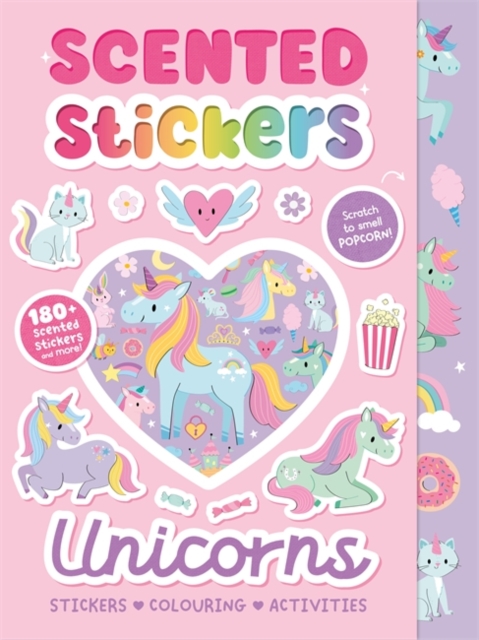 Coperta cărții 'Scented Stickers Unicorns -'